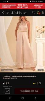 Bruidsjumpsuit/ gala jumpsuit, Kleding | Dames, Trouwkleding en Trouwaccessoires, Ophalen, Zo goed als nieuw, Roze