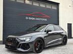 AUDI RS3 SPORTBACK 2.5 TFSI QUATTRO (400pk) 2022 141.717km, Auto's, Audi, Automaat, 207 g/km, RS3, Leder