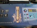 Microphone XLR 48 V + table de mixage, Musique & Instruments, Enlèvement ou Envoi, Neuf