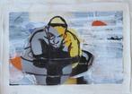 Onbekende Maker collage "Wielrenners Blues - Infarct", Ophalen