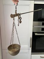 Jolie Vieille balance romaine en bronze ou laiton, Antiquités & Art, Enlèvement ou Envoi, Bronze