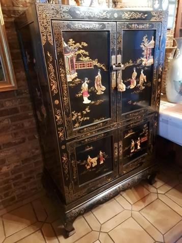 Chinese kast, Antiek en Kunst, Antiek | Meubels | Kasten, Ophalen