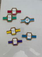 6 sigarenbandjes De Nieuwe Herberg Alveringem, Verzamelen, Ophalen of Verzenden, Zo goed als nieuw, Sigarenbandjes