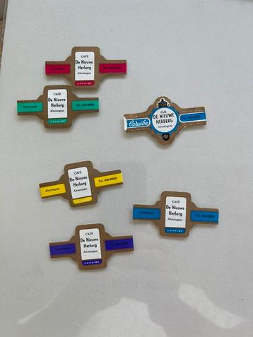 6 sigarenbandjes De Nieuwe Herberg Alveringem beschikbaar voor biedingen