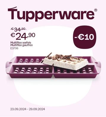 tupperware multiflex wafels