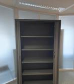 Professionele metalen kast zwarte schuifdeur, Ophalen of Verzenden, Zo goed als nieuw