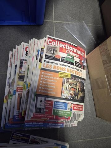 Collectionneur & Chineur lot magazines brocanteur beschikbaar voor biedingen