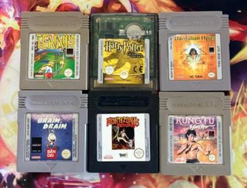 6 Game Boy cartridges beschikbaar voor biedingen