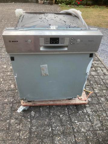 Bosch vaatwasser inbouw, bediening aan de voorkant., 85 à 90 cm, Encastré, Programme court, Enlèvement