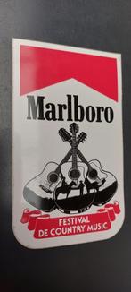 Sticker autocollant Marlboro festival de country music, Gebruikt, Ophalen of Verzenden