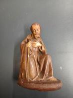 Beeld kalk Jozef, de man van Maria, Antiek en Kunst, Ophalen of Verzenden
