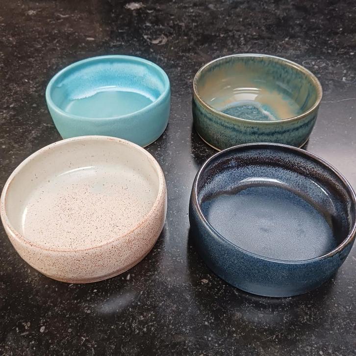 4 bols de Spots&Peckels, Maison & Meubles, Cuisine | Vaisselle, Céramique, Enlèvement ou Envoi