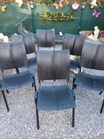 Set ergonomische stoelen, Huis en Inrichting, Stoelen, Ophalen, Zwart, Zo goed als nieuw, Modern