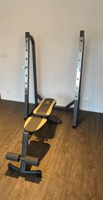Rack + halterbank, Ophalen, Zo goed als nieuw