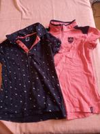T-shirt, paardrijden, 12 jaar. Roze en blauw., Ophalen, Kinderen, Dressuur, Zo goed als nieuw