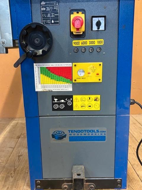 Tendotools Freesmachine TT100/4 incl wagen, frees ea, Bricolage & Construction, Outillage | Fraiseuses, Comme neuf, Électrique