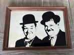 Spiegel Laurel & Hardy dikken & dunnen (23/7), Huis en Inrichting, Ophalen of Verzenden, Zo goed als nieuw