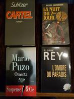 Lot de 4 thrillers (Sulitzer, Easterman, Rey, Puzo), Gelezen, Ophalen of Verzenden