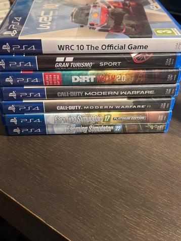 Playstation 4 games beschikbaar voor biedingen