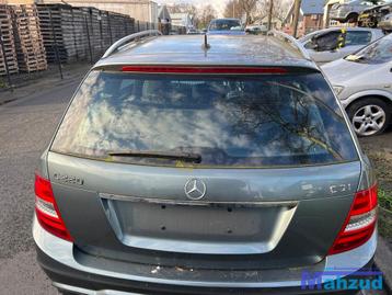 MERCEDES C S204 Groen 779 achterklep 2011-2013 beschikbaar voor biedingen