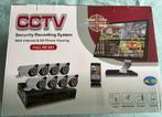 Camerabewaking CCTV 8 camera's BINNEN EN BUITEN, Audio, Tv en Foto, Videobewaking, Ophalen, Nieuw, Buitencamera