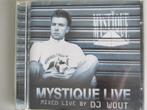 CD DJ WOUT "MYSTIQUE LIVE VOL.1" (ILLUSION)(15 tracks), Gebruikt, Ophalen of Verzenden, Techno of Trance
