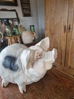 Kunstof varken 50/35/30cm  €45, Antiek en Kunst, Ophalen