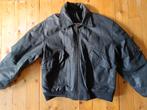 Authentiek leren bomberjack voor motorrijders, Maat 52/54 (L), Zwart, BIKER'S, Ophalen of Verzenden