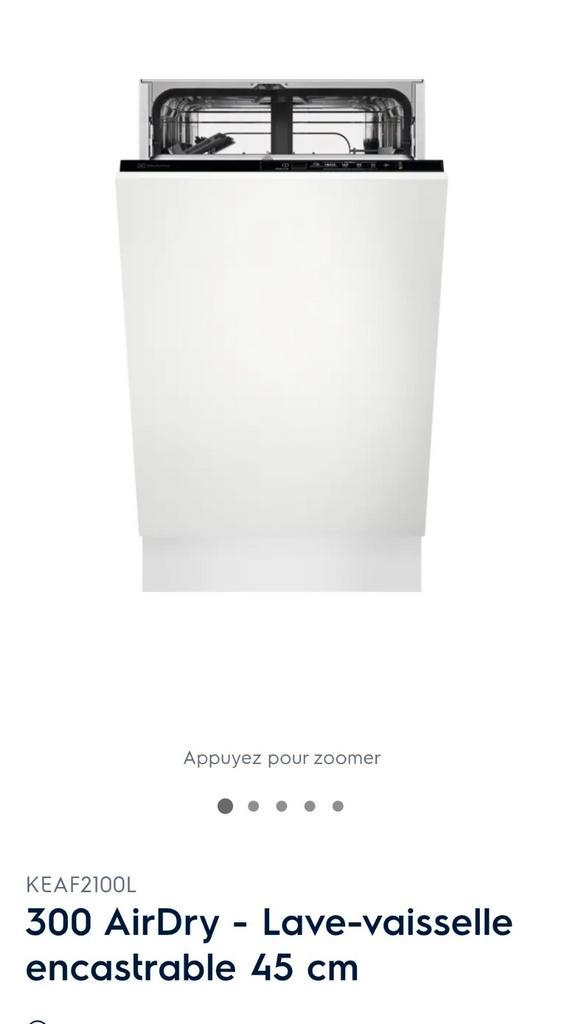 Electrolux 45cm ingebouwde vaatwasser, Zakelijke goederen, Horeca | Keukenapparatuur, Reinigen, Nieuw in verpakking, Ophalen