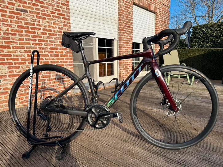 SCOTT ADDICT, Fietsen en Brommers, Fietsen | Racefietsen, Zo goed als nieuw, 28 inch, Carbon, 49 tot 53 cm, Ophalen