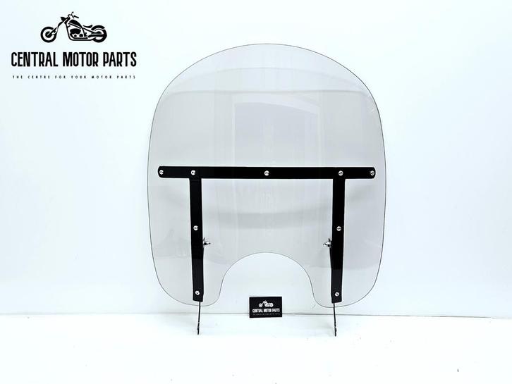 Zwart 18 inch Light Smoke Windscherm Softail 2000-2017, Motoren, Onderdelen | Harley-Davidson, Nieuw, Ophalen of Verzenden