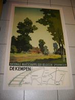 affiche N.M.B.S. De Kempen, H. Verbaere, Overige soorten, Gebruikt, Verzenden