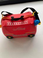 **TRUNKI Ride‑On Kinderkoffer – Brandweerwagen, Handtassen en Accessoires, Koffers, Ophalen, Zo goed als nieuw, Wieltjes