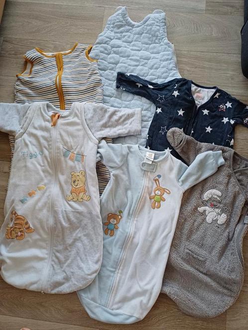 Pakket 6 slaapzakjes van geboorte tot 70 cm, Kinderen en Baby's, Dekens, Slaapzakjes en Inbakerproducten, Ophalen