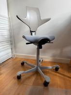 HAG Capisco Puls 8020 – Clay, Ophalen, Zo goed als nieuw, Grijs, Bureaustoel
