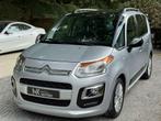 Citroen C3 Picasso 1.2i Benzine /Exclusive/Panodak/Navi/Cam, Auto's, Citroën, 0 kg, Monovolume, Zwart, 1199 cc