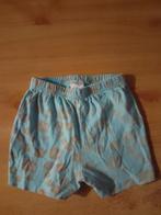 Shortje lichtblauw met oranje bloemenprint maat 68, Kinderen en Baby's, Babykleding | Maat 68, Gebruikt, Broekje, Meisje, Ophalen of Verzenden