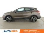 Nissan QASHQAI 1.2 360 (bj 2015, automaat), Auto's, Nissan, Gebruikt, Zwart, Bruin, 116 pk