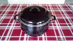 Kookpot in zwart gietijzer 6 liter, zo goed als nieuw, Kookpan of Snelkookpan, Ophalen of Verzenden, Zo goed als nieuw, Keramische plaat