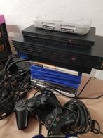 Playstation met spelletjes, Games en Spelcomputers, Spelcomputers | Sony PlayStation 2, Ophalen, Zo goed als nieuw