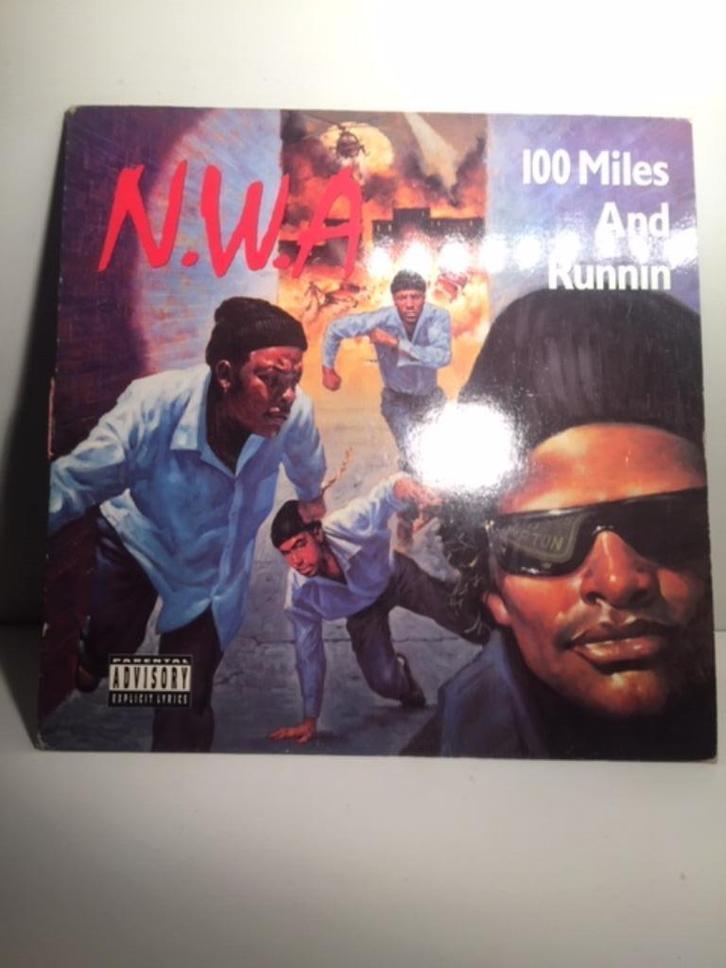 LP - N.W.A. - 100 Miles And Runnin' ( Vinyl ), Cd's en Dvd's, Vinyl | Rock, Zo goed als nieuw, Overige genres, 12 inch, Ophalen of Verzenden