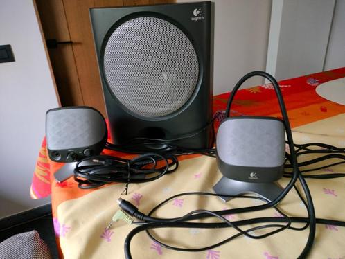 Logitech X-220 2.1 PC-luidsprekersysteem, Computers en Software, Pc speakers, Ophalen of Verzenden