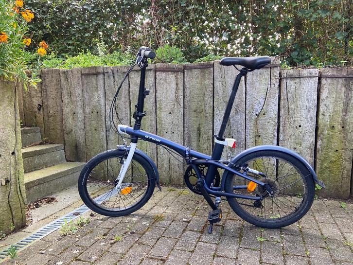 Vélo pliable BTwin Tilt 500, Vélos & Vélomoteurs, Vélos | Vélos pliables, Utilisé, Autres marques, 18 à 20 pouces, Totalement pliable
