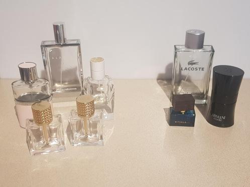 Lot LEGE parfumflesjes; samen €10, Verzamelen, Parfumverzamelingen, Gebruikt, Ophalen of Verzenden