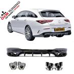 CLA 45 S AMG Diffuser | Mercedes W118 | 2019-2022, Mercedes-Benz, Nieuw, Ophalen of Verzenden, Achter