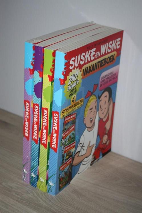4x Suske en Wiske vakantie boek , 4 verhalen per deel, Boeken, Stripverhalen, Zo goed als nieuw, Meerdere stripboeken, Ophalen of Verzenden