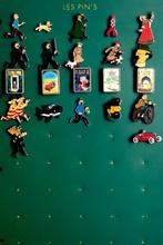 22 pins van Kuifje, Comme neuf, Tintin, Statue ou Figurine, Enlèvement ou Envoi