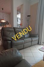 Canapé 3 places avec 2 relax, Maison & Meubles, Canapés | Salons, 150 à 200 cm, Banc droit, Enlèvement, Utilisé