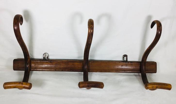 Jacob Jozef KOHN Antiek design houten kapstok kledinghanger, Antiek en Kunst, Antiek | Overige Antiek, Ophalen of Verzenden