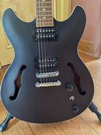 Ibanez Artcore AS53 TKF Transparent Black Flat, Muziek en Instrumenten, Snaarinstrumenten | Gitaren | Elektrisch, Ophalen, Zo goed als nieuw